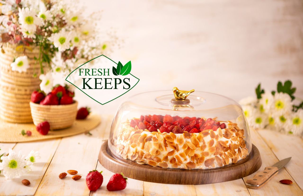 کاپ کیک درب اکرولیک طرح چوب